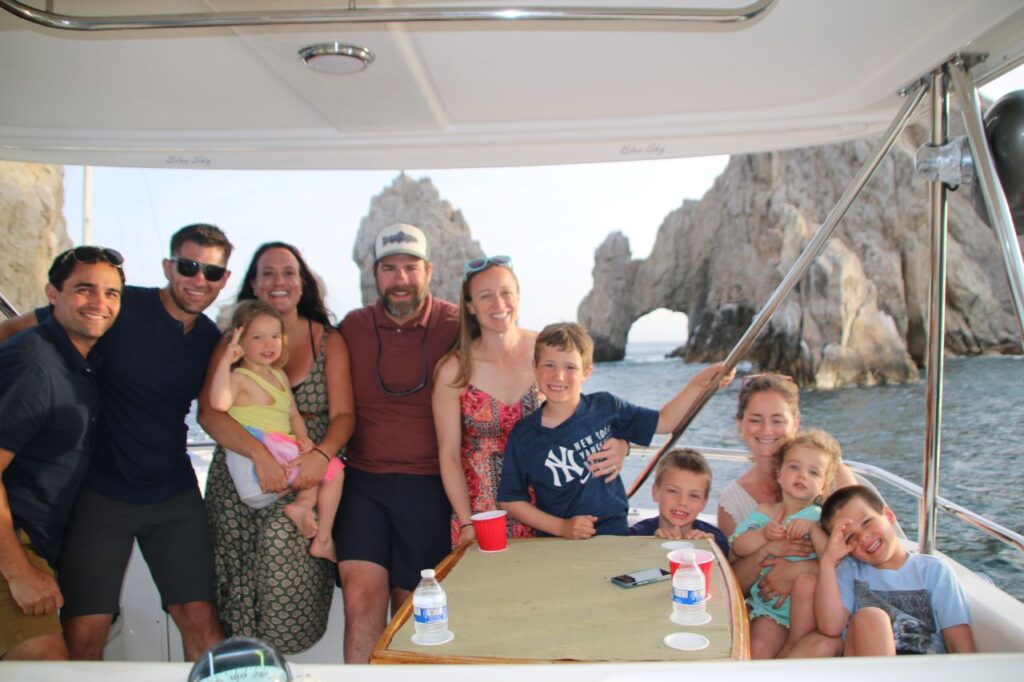 Walking Under The Arch in Cabo San Lucas