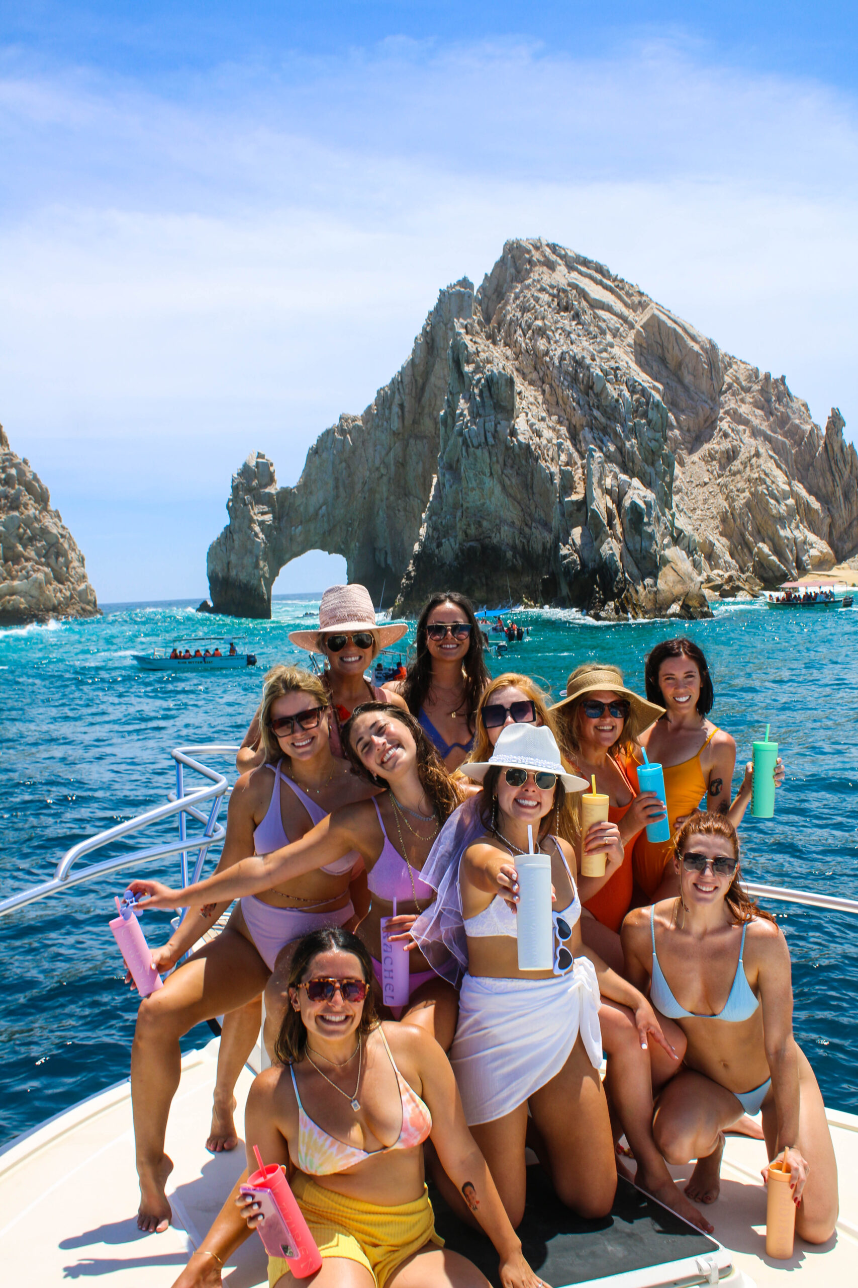 What Is The Maximum Group Size For A Stagette Yacht In Cabo