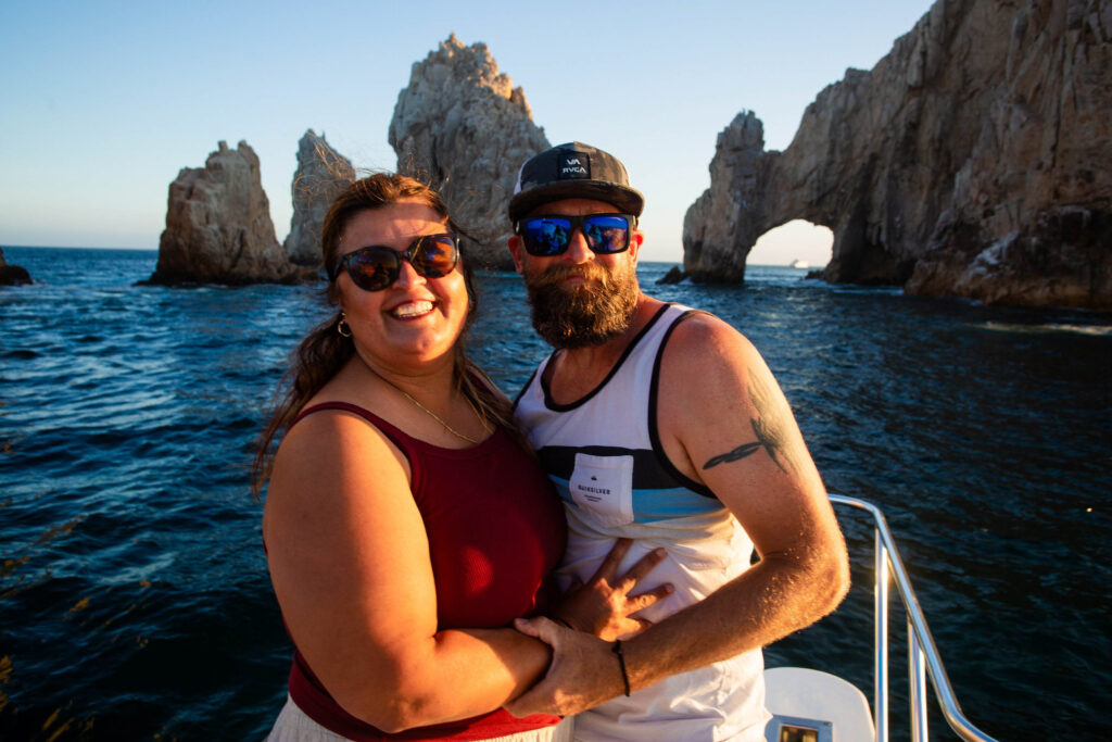Sunset Cruise Cabo Arch Views