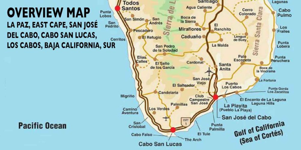 Los Cabo Map