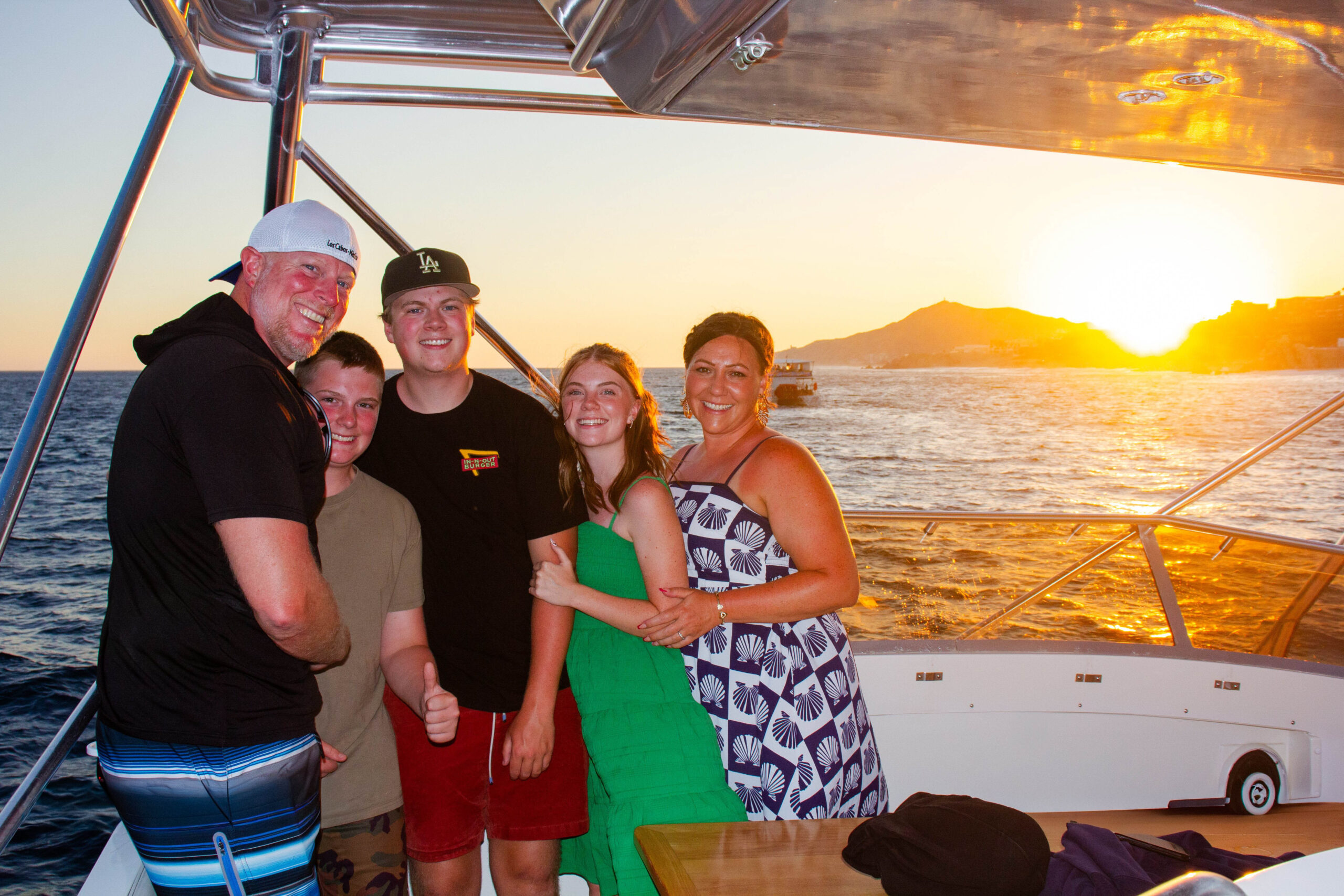 Best Sunset Views Cabo Boat