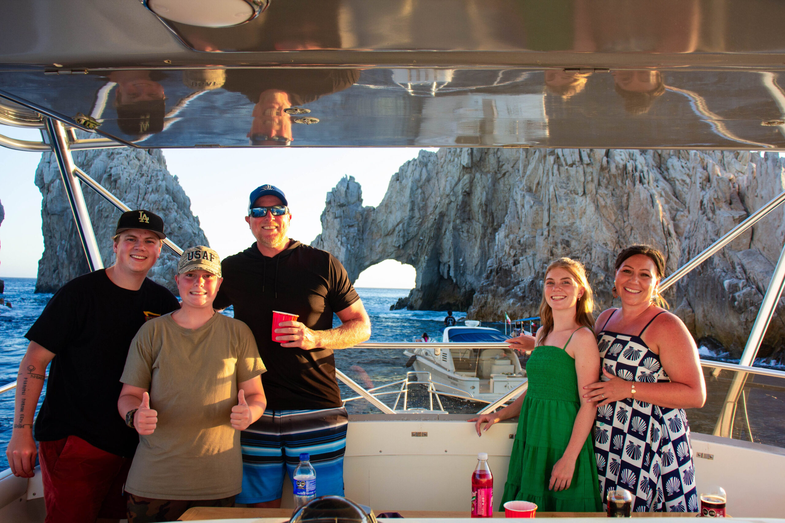 Luxury Sunset Yacht Charter Cabo With Open Bar