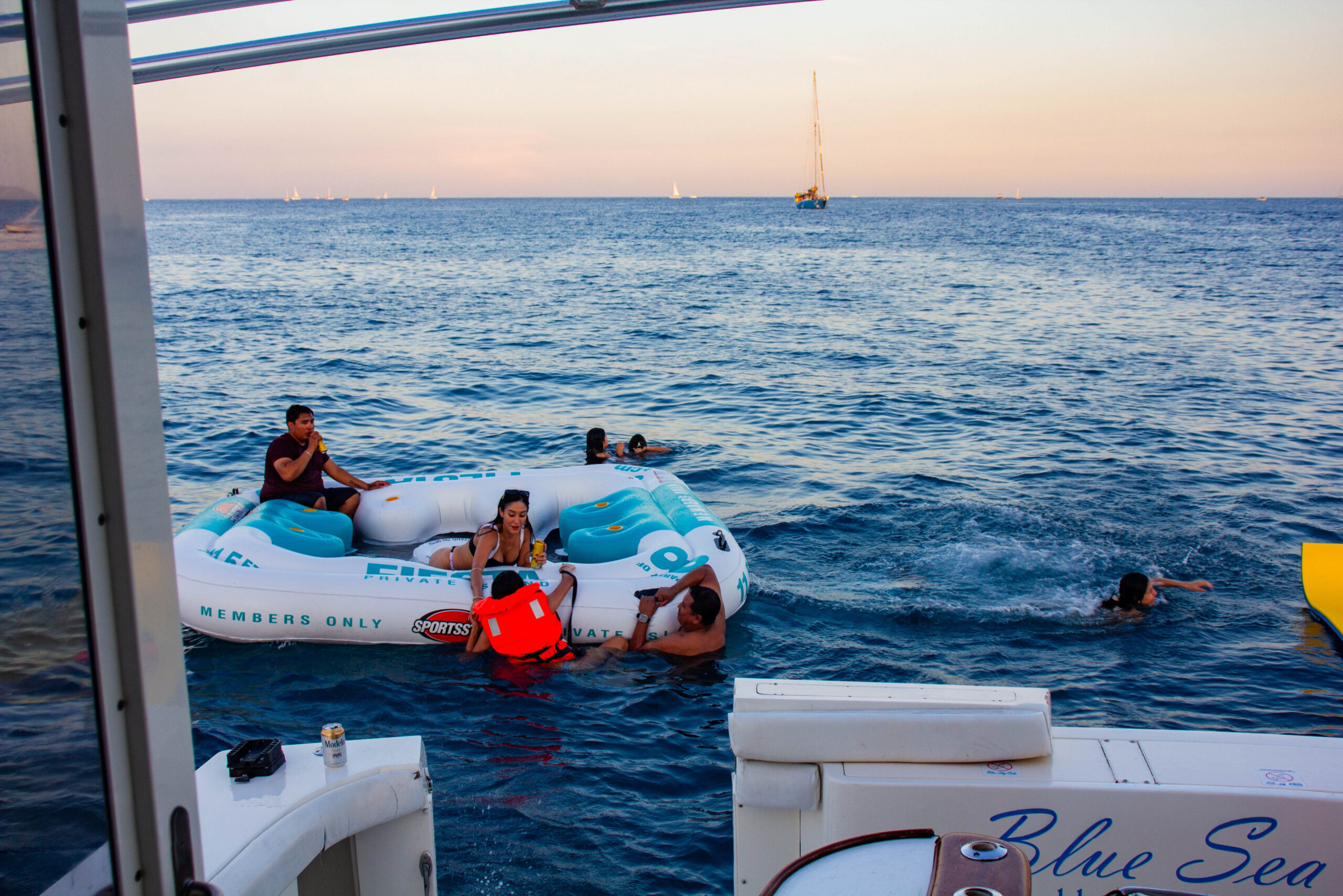 Sunset Cruise And Floating Party Cabo