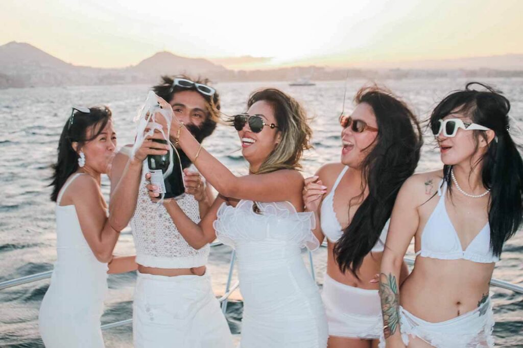 Sunset Cruise Cabo Champagne